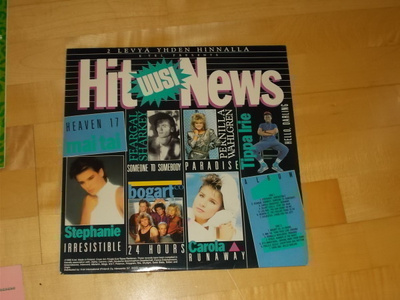 UUSI HIT NEWS (2-LP), 1986, ks. esittely