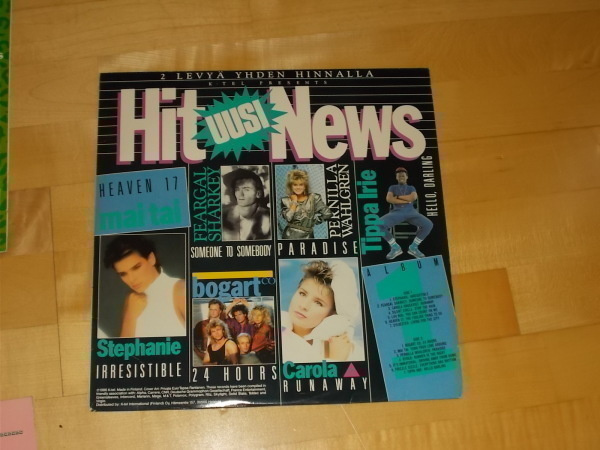 UUSI HIT NEWS (2-LP), 1986, ks. esittely