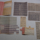 OSTOSKORTTEJA-LEIPÄ-HERNE ym..1917 - 1918-1919 -1922 - pikkukuva 1