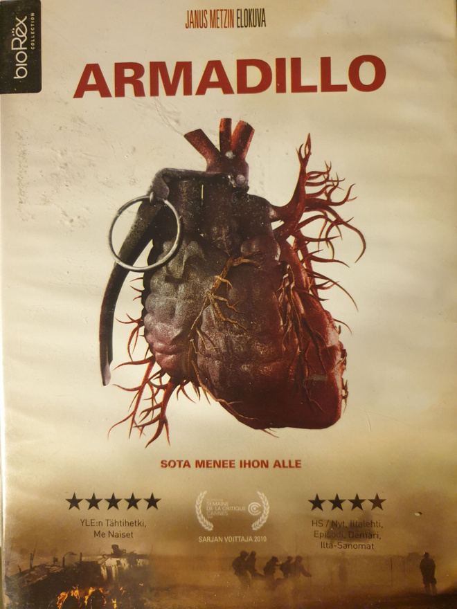 ARMADILLO (2010) kohuttu Afganistan-dokumentti DVD