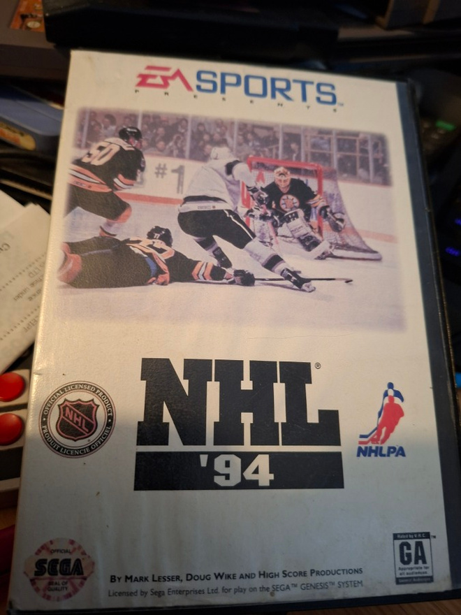 Sega Genesis NHL 94, ei ohjeita