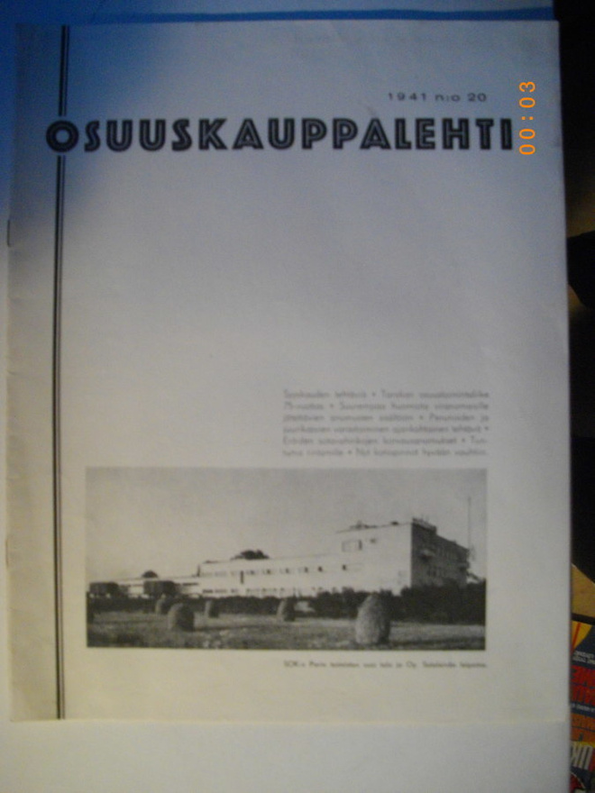 Osuuskauppalehti Nro 20/1941 (27.5)