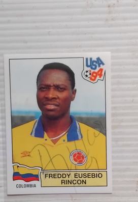 Freddy Rincon Kolumbia signed