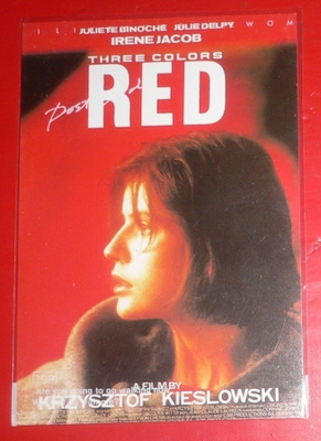 Three colors Red - Kolme väriä punainen / Filmi (K10)