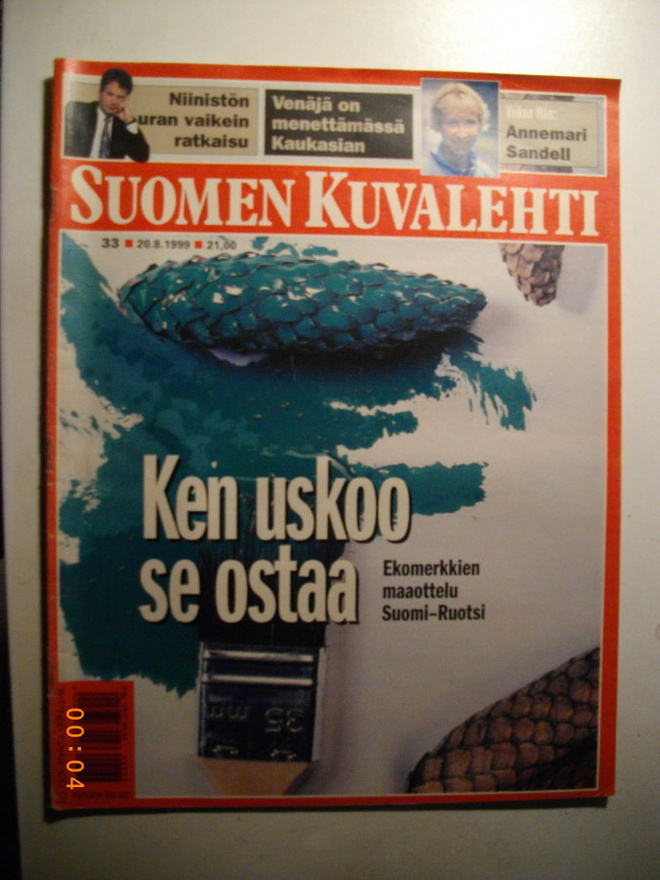 Suomen Kuvalehti Nro 33/1999 (26.11)