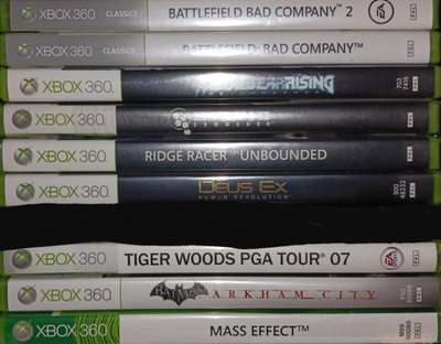 Xbox 360 -pelejä