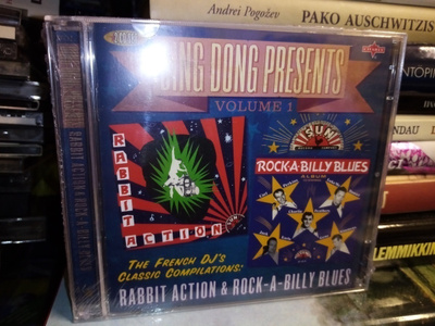 2CD RABBIT ACTION &  ROCK-A-BILLY BLUES (UUSI)  SIS POSTIKUL