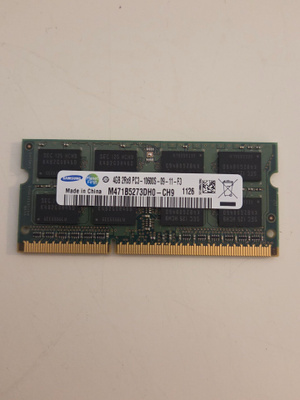 4GB DDR3 SODIM 1333MHz muistikampa kannettaviin