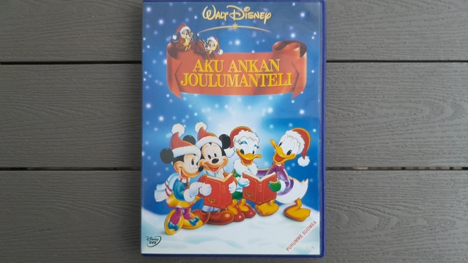 DVD: Aku Ankan Joulumanteli (Disney 2000)