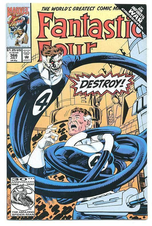 Fantastic Four #366  (Marvel, July 1992)