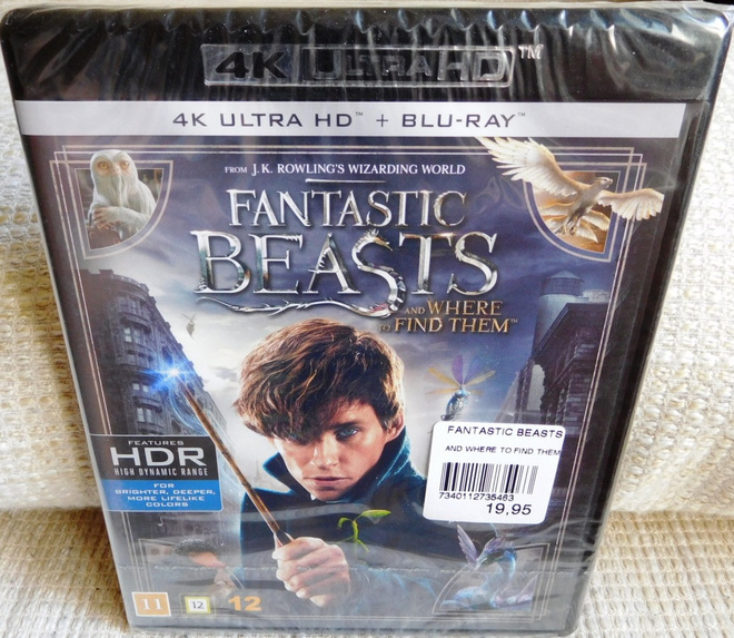 Ihmeotukset Ja Niiden Olinpaikat 4K (uusi)[4K UHD + Blu-ray]
