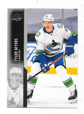 2021-22 Upper Deck #177 Tyler Myers , Vancouver Canucks