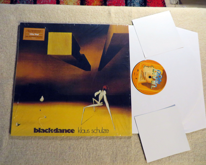 KLAUS SCHULZE: Blackdance 180g LP (2017 remast) + Download