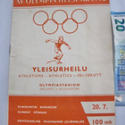 VANHA Ohjelma Helsinki Olympia 1952 - pikkukuva 1
