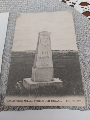 2 Muistomerkki välillä Ruotsi ja Suomi