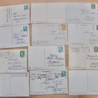 12 VANHAA Postikorttia Martta Wendelin 1940-1950-l - pikkukuva 2