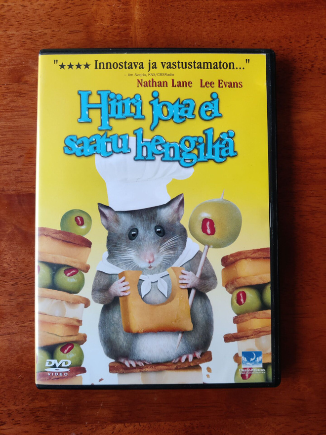 Hiiri jota ei saatu hengiltä - DVD