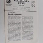 Karjalainen viesti n:o 1/1992 - pikkukuva 1