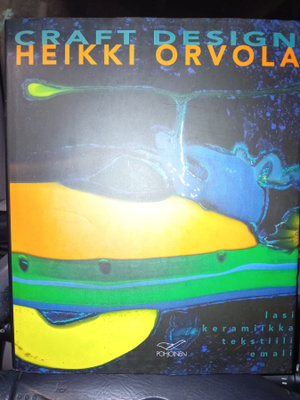 HEIKKI ORVOLA :  CRAFT DESIGN (SIGNED) SIS POSTIKULU