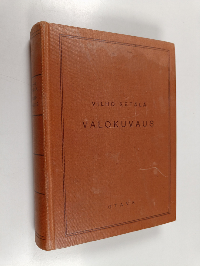 Vilho Setälä : Valokuvaus tieteenä ja taiteena