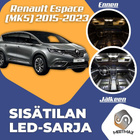 Renault Espace V Sisätilan LED-sarja 9-osainen - pikkukuva 1