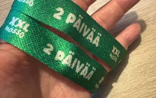 XXL Mössö Kesä 2 Päivää ranneke (2 kpl)