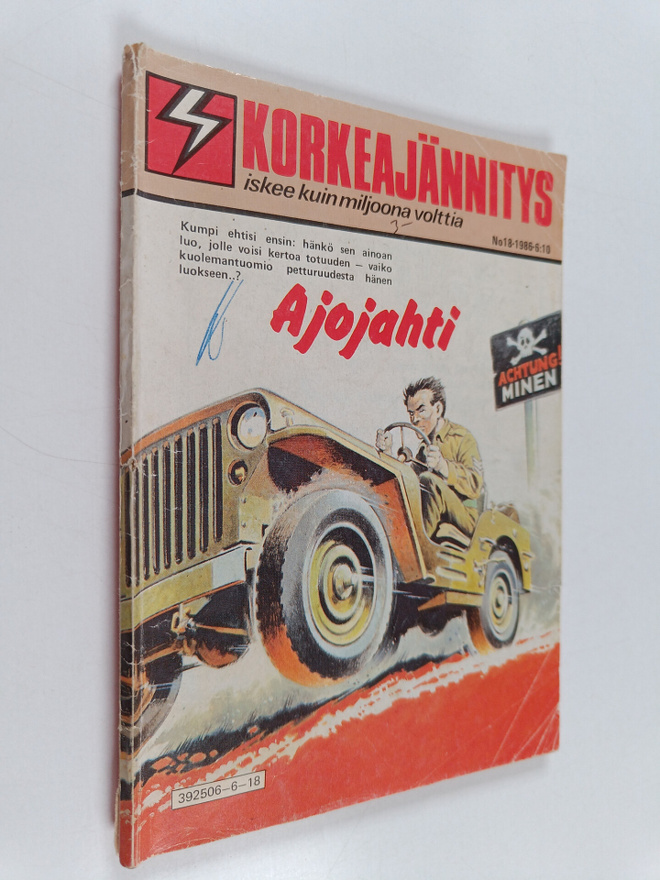 Korkeajännitys 18/1986 : Ajojahti