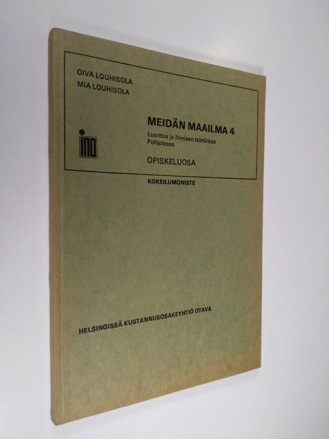Meidän maailma 4 : Luontoa ja ihmisen toimintaa Pohjolass...
