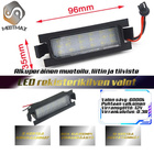 Hyundai / Kia LED rekisterikilven valot — kirkkaan valkoin - pikkukuva 2
