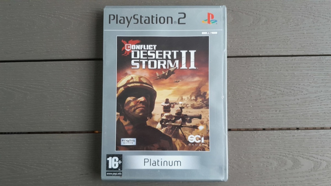 PS2: Conflict: Desert Storm II peli (2004)