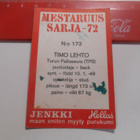K 6 Jenkki Mestaruus sarja -72 # 173 Timo Lehto TPS - pikkukuva 2