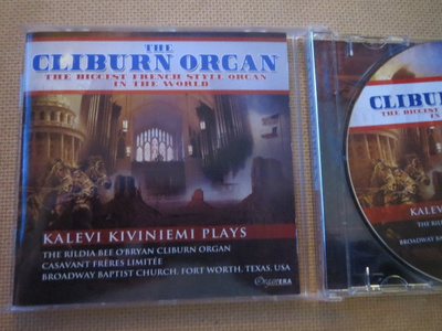 Kalevi Kiviniemi plays the Cliburn Organ CD