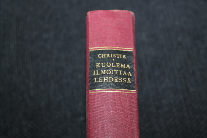 Christie - Kuolema ilmoittaa... 1.p. 1950
