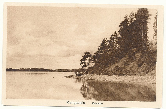 KANGASALA, KAIVANTO - vanha  kortti
