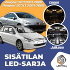 Peugeot 307 Sisätilan LED-sarja 14-osainen - pikkukuva 1