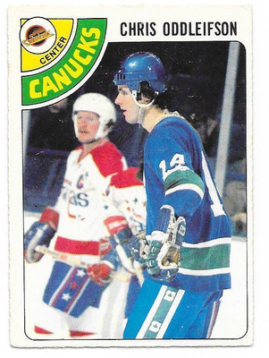 1978-79 OPC #183 Chris Oddleifson Vancouver Canucks