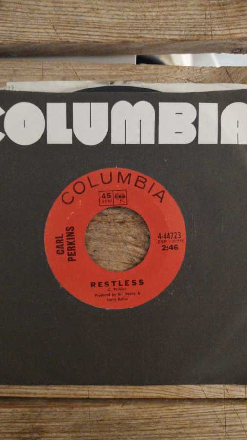 Carl Perkins - Restless / 11 43 Columbia 4-44723, US 1969