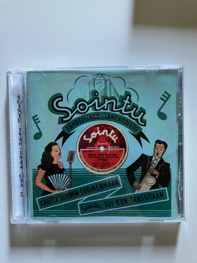 CD Tanssimusiikkia kautta suuren Suomenmaan