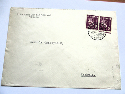 1935 Fiskars liikekuori