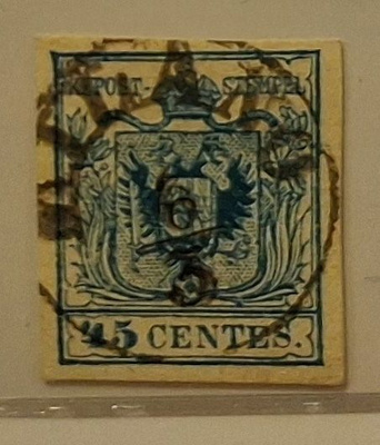 Lombardei und Venetien 5 o, Loisto leima ! (430)