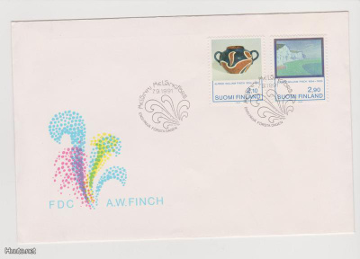 FDC 1991 A.W.Finch
