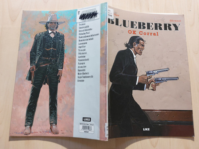 BLUEBERRY – OK Corral    LIKE  2007    KIRJASTOPOISTO K2;  a