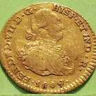 Kolumbia, 1 Escudo 1809 Fernando VII 3,21 g - pikkukuva 1