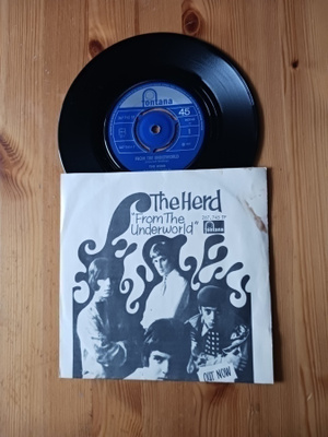 Herd – From The Underworld 7" ps orig 1967 Norway