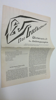 Martin (red.) Barkhoff : Das Goetheanum nr. 30-31/1985 : ...