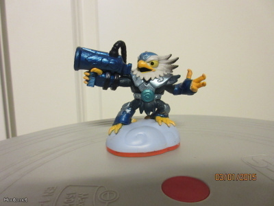 Skylanders -hahmo Jet-Vac (First Edition)