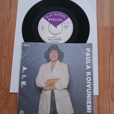 Paula Koivuniemi – A.I.E. 7" orig 1977 Funk/Soul, Disco mint