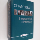Chambers biographical dictionary - pikkukuva 1