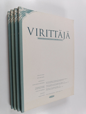 Virittäjä vuosikerta 1997 (nrot 1-4)