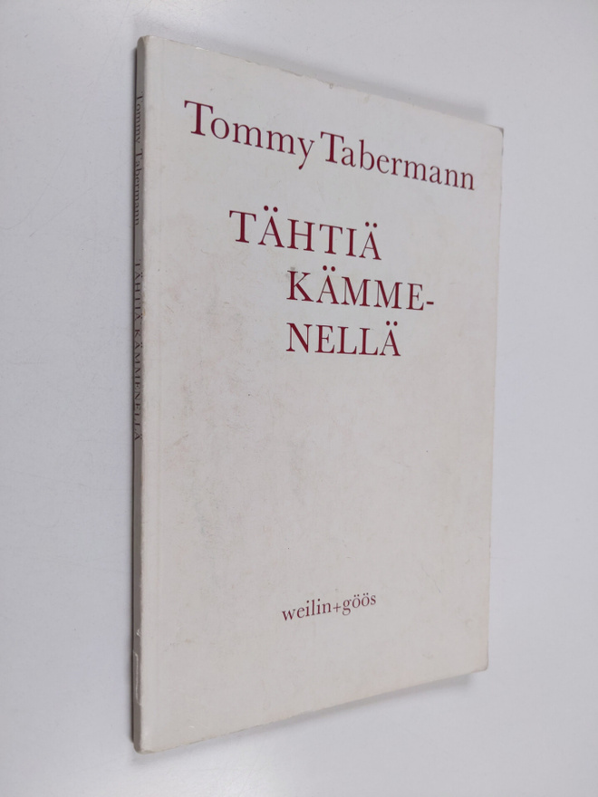 Tommy Tabermann : Tähtiä kämmenellä : Runoja